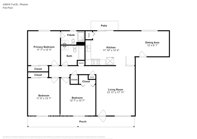 4359 N 71st Dr in Phoenix, AZ - Foto de edificio - Building Photo