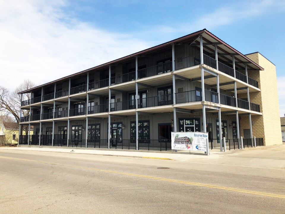 24 North Lofts on College Avenue in St. Joseph, MN - Building Photo