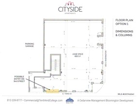 Cityside South in Bloomington, IN - Building Photo - Floor Plan