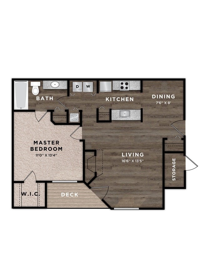 Southside Villas in Jacksonville, FL - Foto de edificio - Floor Plan