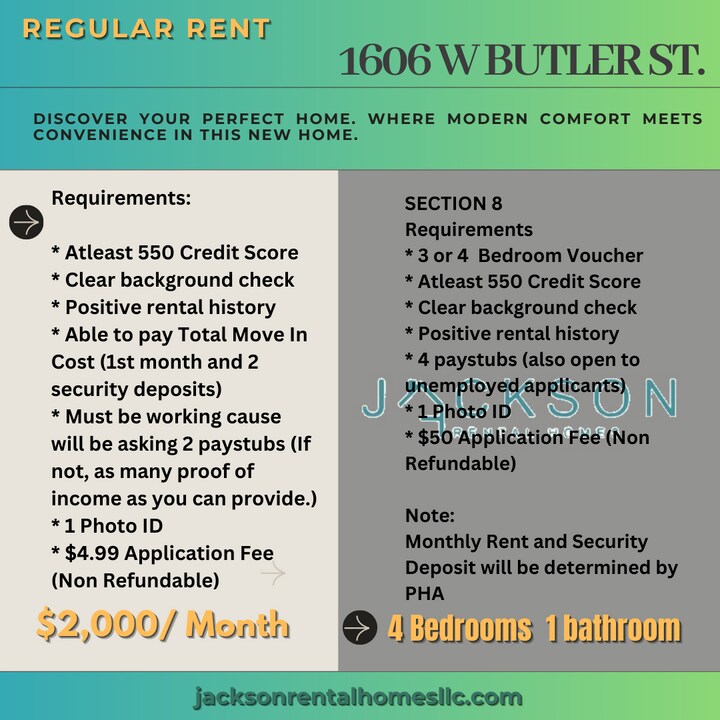 1606 W Butler St in Philadelphia, PA - Building Photo