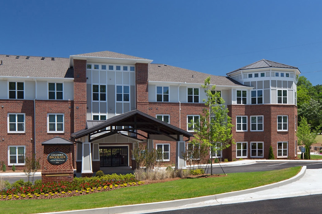 Columbia Brookside Senior Apartments in Athens, GA - Foto de edificio