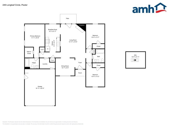 249 Longleaf Cir in Pooler, GA - Foto de edificio - Building Photo