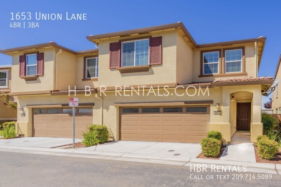 1653 Union Ln in Tracy, CA - Foto de edificio