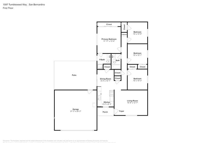 1597 Tumbleweed Way in San Bernardino, CA - Foto de edificio - Building Photo