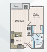 The Orion Condominiums in Silver Spring, MD - Foto de edificio - Floor Plan