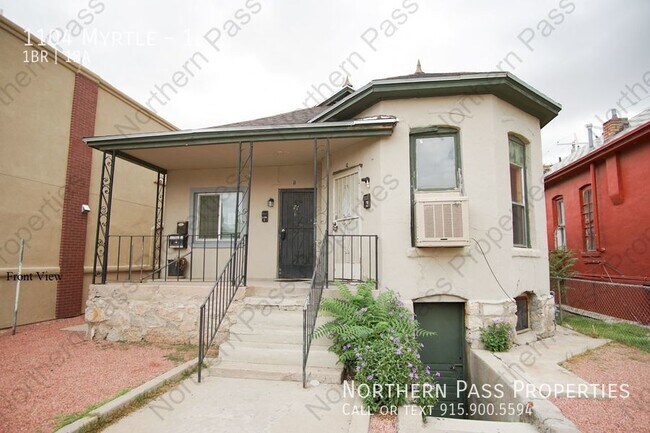 1104 Myrtle Ave-Unit -1 in El Paso, TX - Building Photo - Building Photo