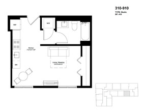 The Banc Hammond in Hammond, IN - Building Photo - Floor Plan