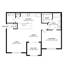 901 Rendon in Burleson, TX - Building Photo - Floor Plan