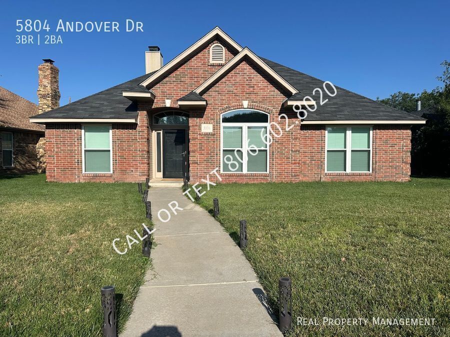 5804 Andover Dr in Amarillo, TX - Foto de edificio