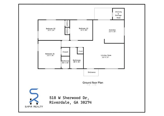 518 W Sherwood Dr in Riverdale, GA - Building Photo - Building Photo