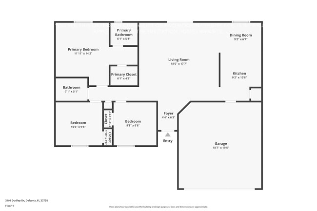 3108 Dudley Dr in Deltona, FL - Building Photo - Building Photo