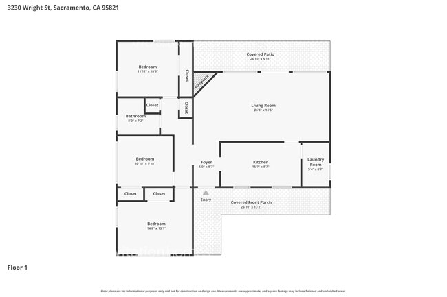 3230 Wright St in Sacramento, CA - Foto de edificio - Building Photo