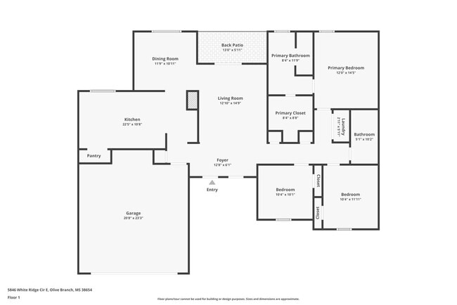 5846 White Ridge Cir E in Olive Branch, MS - Building Photo - Building Photo