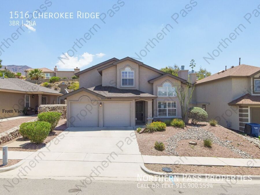 1516 Cherokee Ridge Dr in El Paso, TX - Building Photo