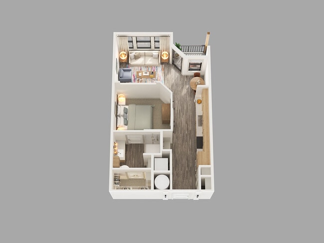 Seven17 Lehman in Houston, TX - Foto de edificio - Floor Plan