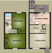 Mountaingate Apartments in Dayton, OH - Building Photo - Floor Plan