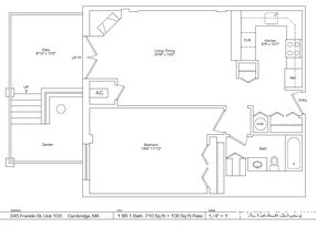 345 Franklin St, Unit 109 in Cambridge, MA - Building Photo