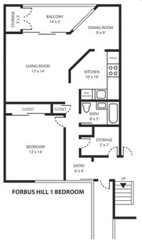 1BR/1BA - 2 bedrooms $1275 - Forbus Hill Apartments in Poughkeepsie, New York