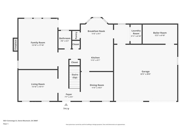 5021 Conestoga Ct in Stone Mountain, GA - Foto de edificio - Building Photo