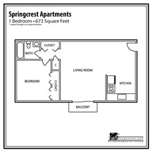 Springcrest Apartments in Willowick, OH - Building Photo - Floor Plan