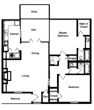 Chimney Trace in Marietta, GA - Foto de edificio - Floor Plan