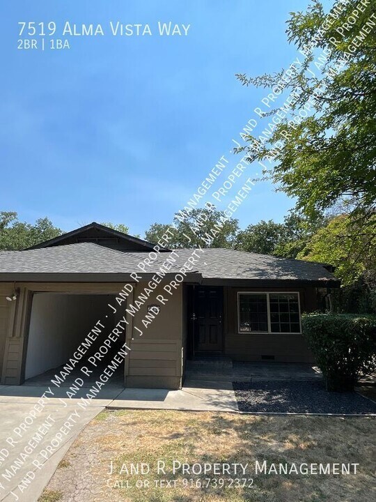 7519 Alma Vista Wy in Sacramento, CA - Building Photo