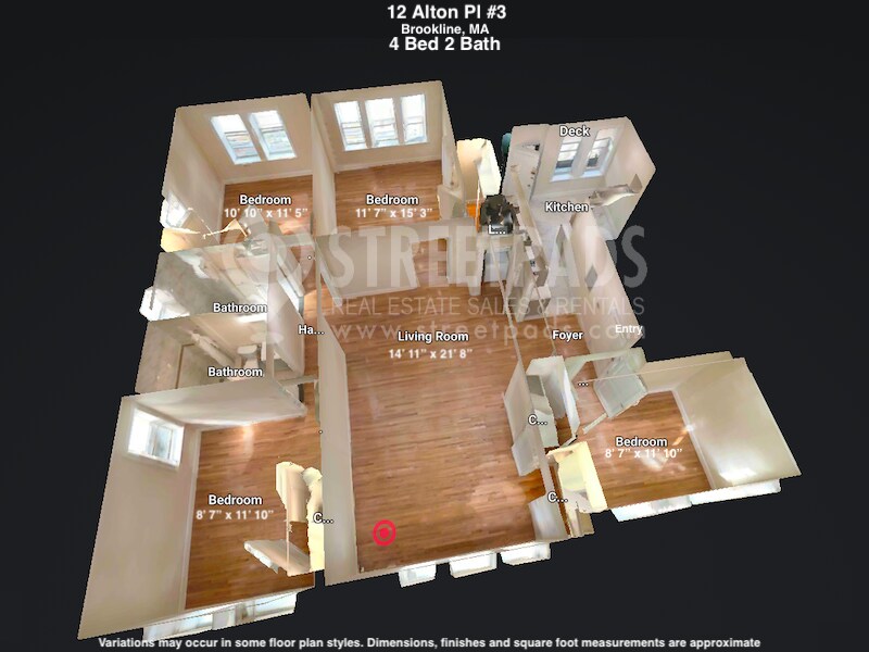 12 Alton Pl in Brookline, MA - Building Photo