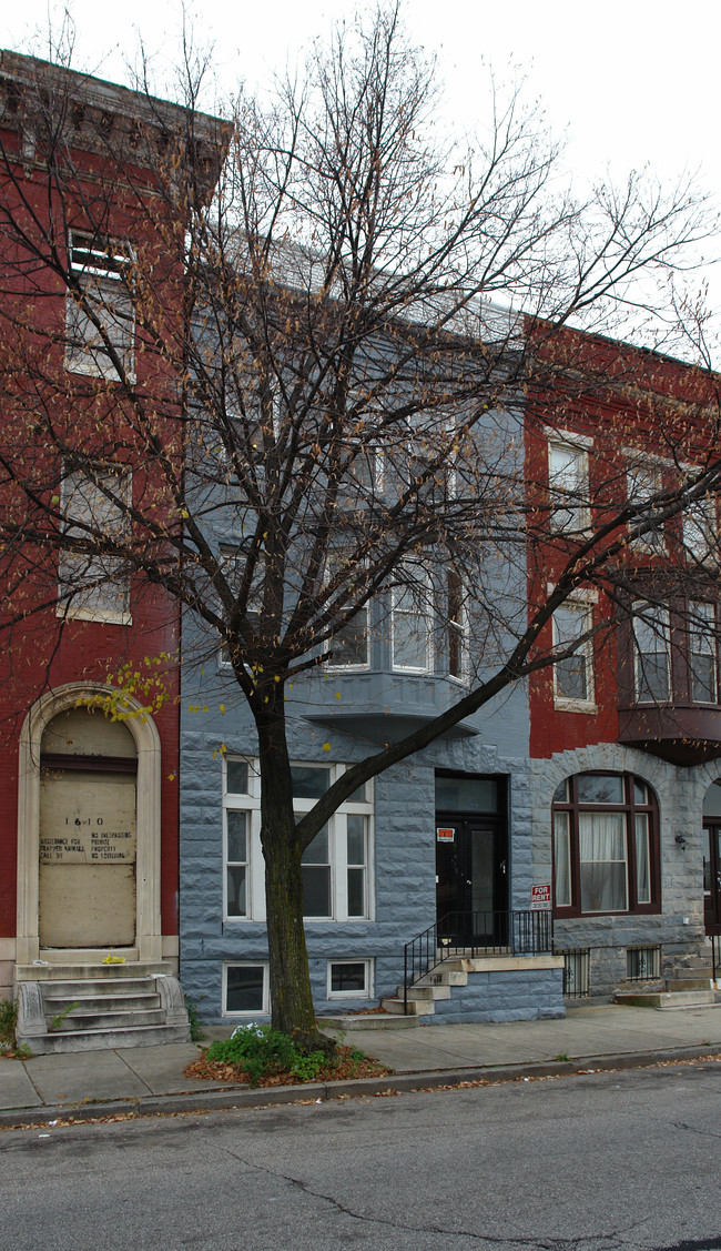 1612 McCulloh St in Baltimore, MD - Foto de edificio - Building Photo