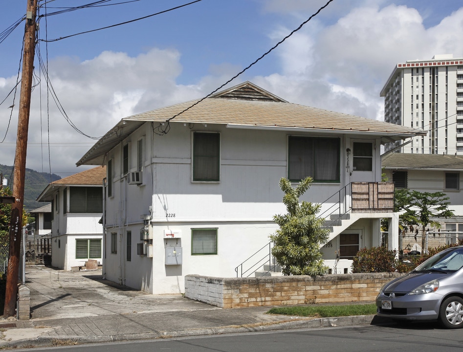 2228 Fern St in Honolulu, HI - Foto de edificio