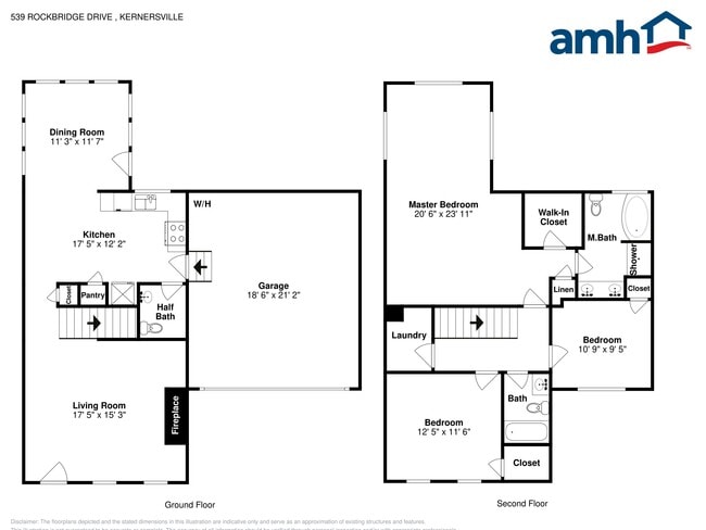 539 Rockbridge Dr in Kernersville, NC - Foto de edificio - Building Photo