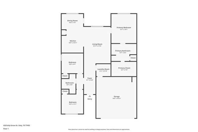 property at 420 Polly Grv Dr