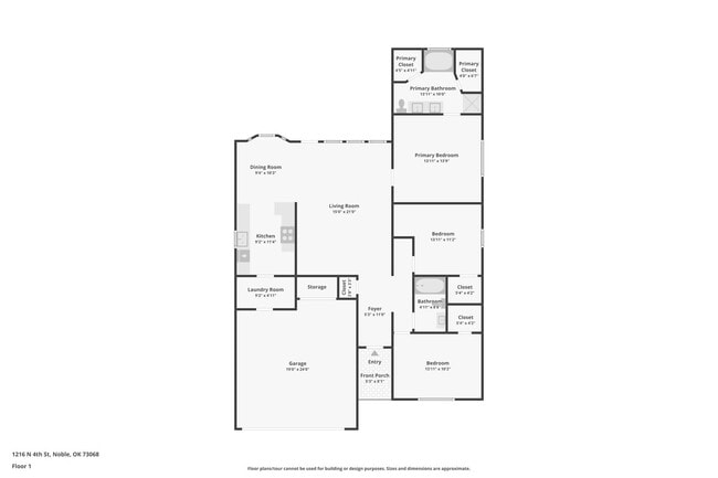 property at 1216 Fourth St