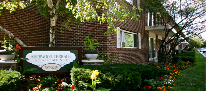 Sherwood Terrace Apartments in Saratoga Springs, NY - Foto de edificio