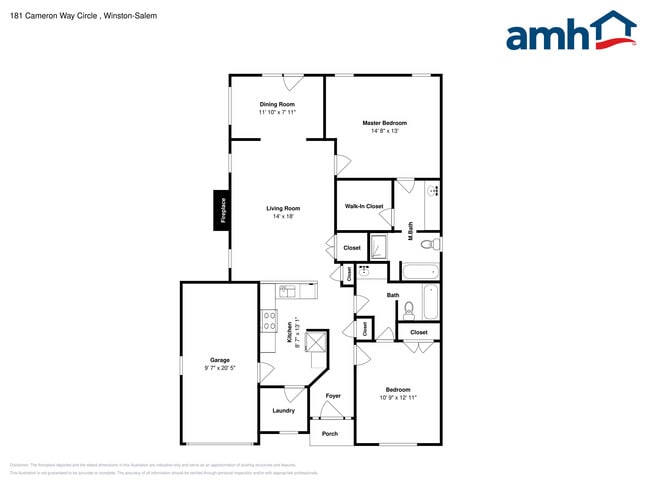 181 Cameron Way Cir in Winston-Salem, NC - Foto de edificio - Building Photo