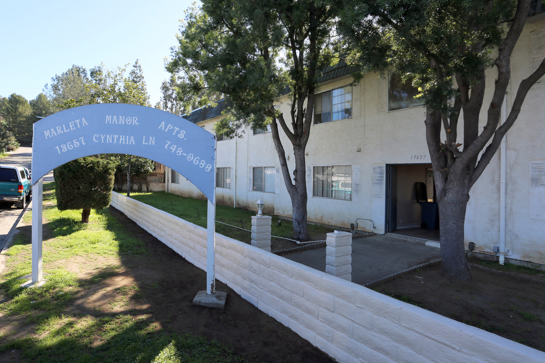 Marleta Manor Apartments in Poway, CA - Building Photo