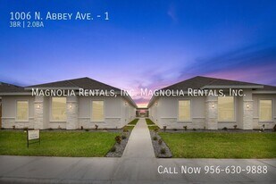 1006 N Abbey Ave, Unit 1 in Edinburg, TX - Building Photo