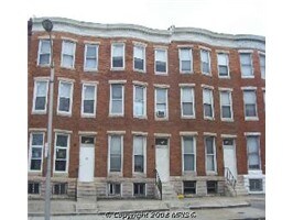 244-248 Fulton Ave in Baltimore, MD - Foto de edificio
