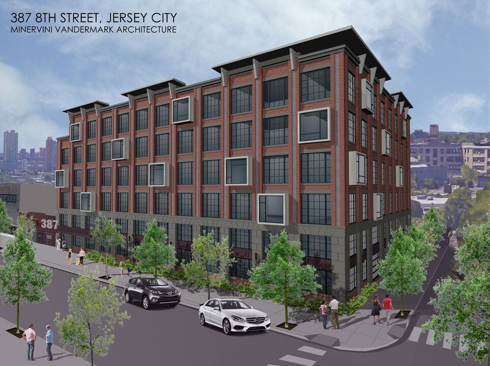 One Jones Park in Jersey City, NJ - Foto de edificio