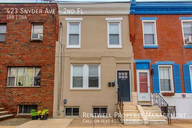 423 Snyder Ave-Unit -2nd Fl in Philadelphia, PA - Building Photo - Building Photo