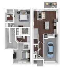 The Reserve at Jackson Highway in Covington, GA - Foto de edificio - Floor Plan