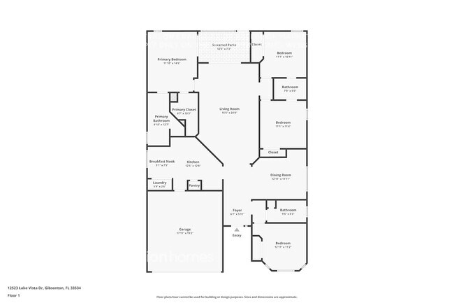 12523 Lake Vista Dr in Gibsonton, FL - Building Photo - Building Photo