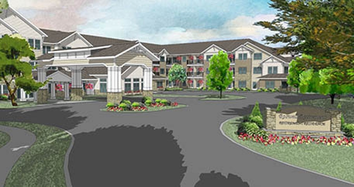 Sanford Estates Gracious Retirement Living in Roswell, GA - Building Photo