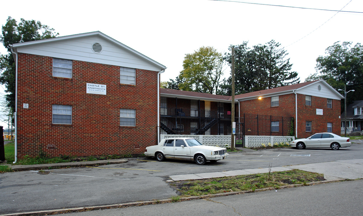 315 N Castle St in Knoxville, TN - Foto de edificio