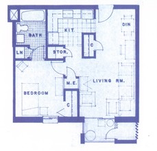 Heritage Towers in Danville, VA - Building Photo - Floor Plan