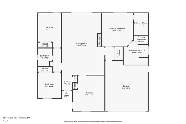 9735 Fox Chapel Rd in Tampa, FL - Foto de edificio - Building Photo