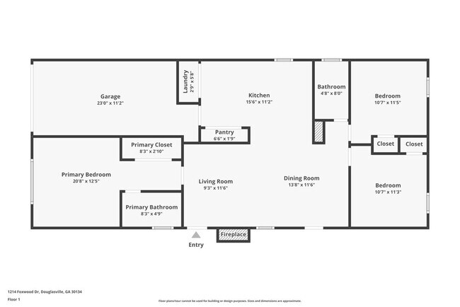 1214 Foxwood Dr in Douglasville, GA - Building Photo - Building Photo