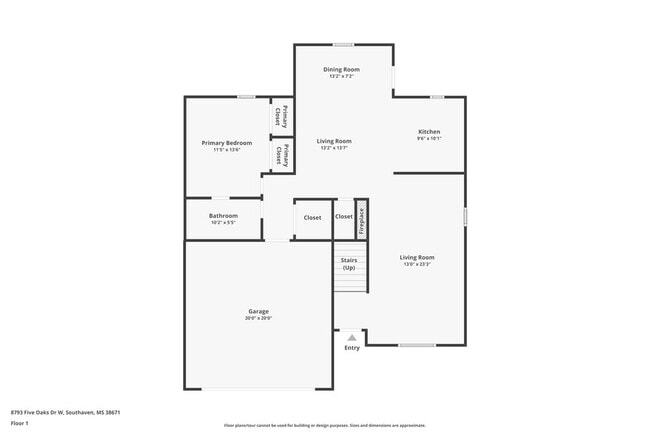 8793 5 Oaks Dr W in Southaven, MS - Building Photo - Building Photo