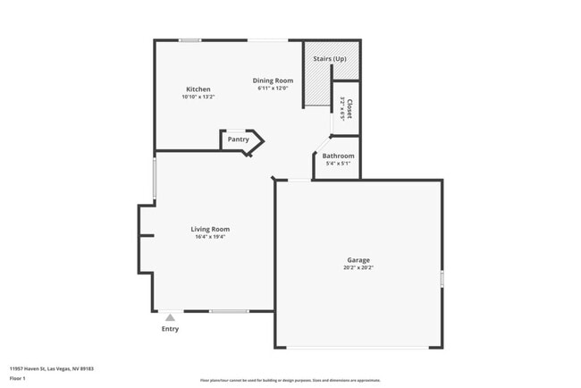 11957 Haven St in Las Vegas, NV - Foto de edificio - Building Photo