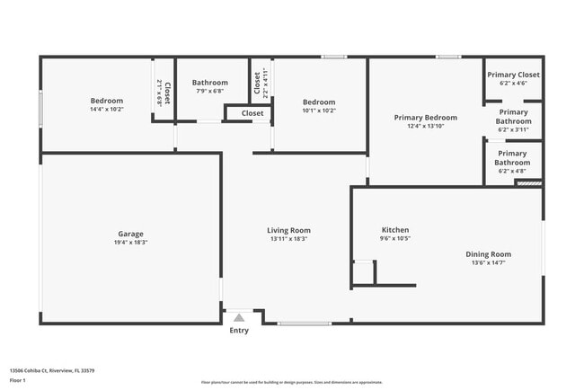13506 Cohiba Ct in Riverview, FL - Building Photo - Building Photo